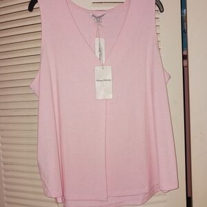 Tommy Bahama Pink Relaxed Sleeveless Tank Top